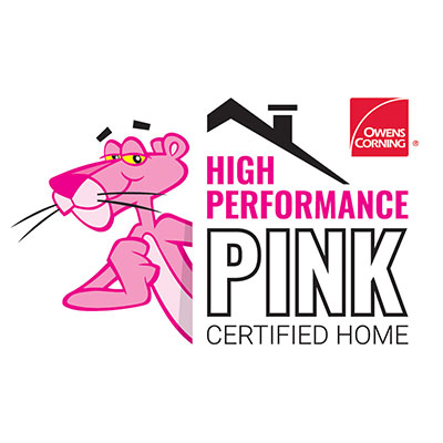 Owens Corning logo - leading manufacturer of roofing shingles