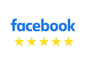 Facebook 5-star rating graphic