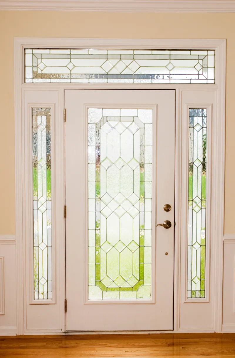 Beautiful Interior View of a Newly Installed Entry Door by Big Bend Roofing.